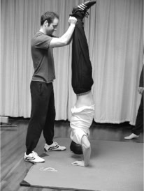 Shoulder strength-Hand Stand